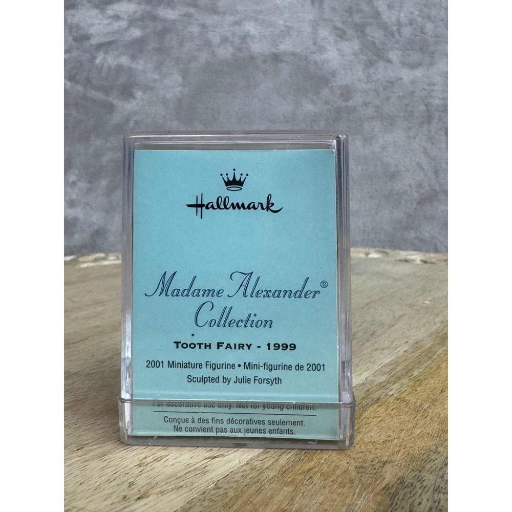 Hallmark Madame Alexander Tooth Fairy Miniature Figurine 2001 Julie Forsyth 1999 - Picture 3 of 3